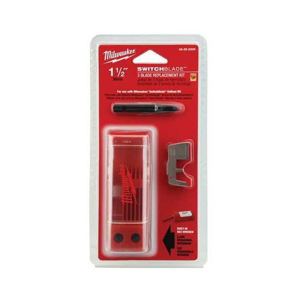 Milwaukee Tool SWITCHBLADE 3 Blade Replacement Kit 1-1/2" 48-25-5225