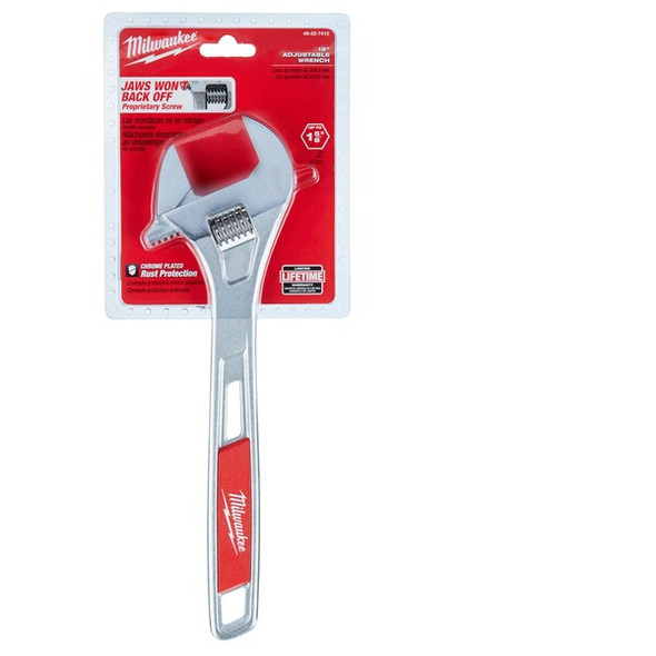 Milwaukee Tool 12" Adjustable Wrench 48-22-7412