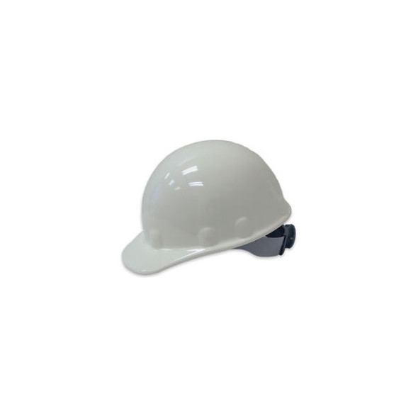 Honeywell Fibre-Metal Cap Style Hard Hat Ratchet Suspension White HDPE E2 Series