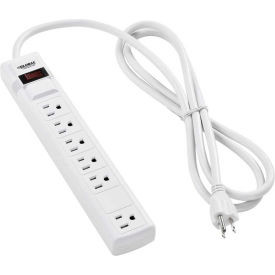 Global Industrial Surge Protected Power Strip 5+1 Outlets 15A 900 Joules 6' Cord