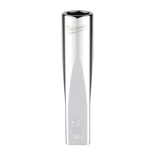 1/4 in. Drive 5/16 in. SAE 6-Point Deep Socket with FOUR FLAT Sides