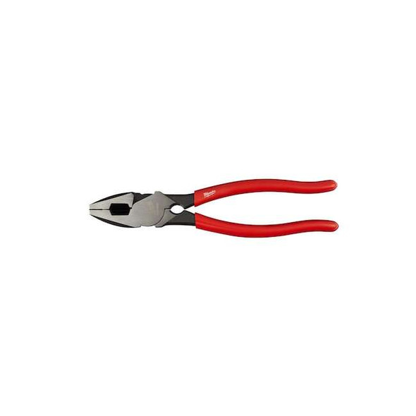 Milwaukee Tool 9 in Linemans Plier High Leverage, Steel 48-22-6503