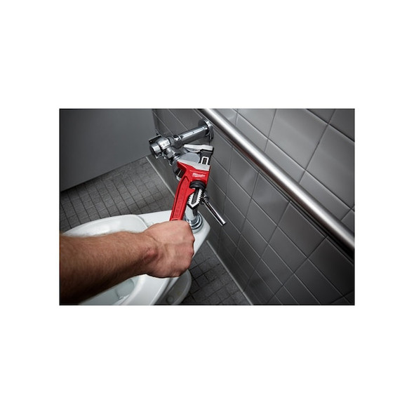 Milwaukee Tool 12 in. Smooth Jaw Pipe Wrench 48-22-7186