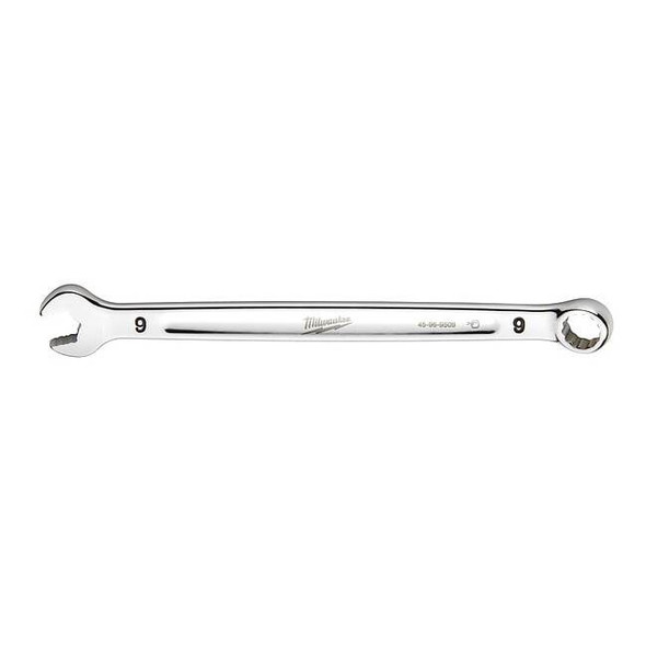 Milwaukee Tool Combination Wrench,9 mm,Length 5 7/8in 45-96-9509