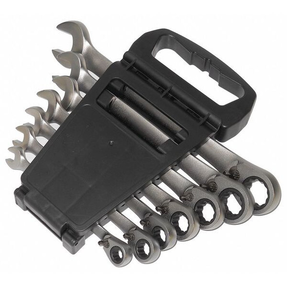 Westward Ratcheting Wrench Set,Combination 34D991