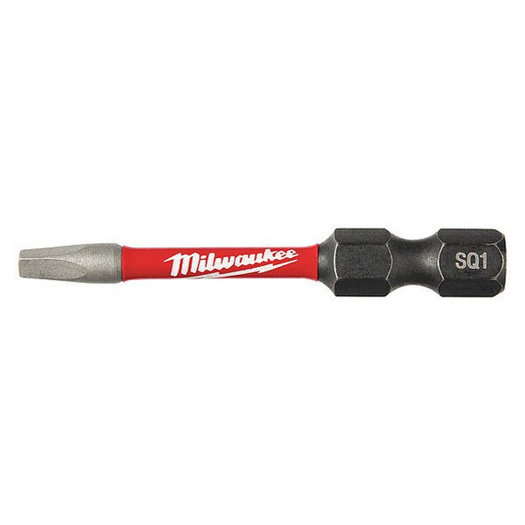 Milwaukee Tool SHOCKWAVE 2 in Impact Square Recess No. 1 Power Bit 48-32-4471