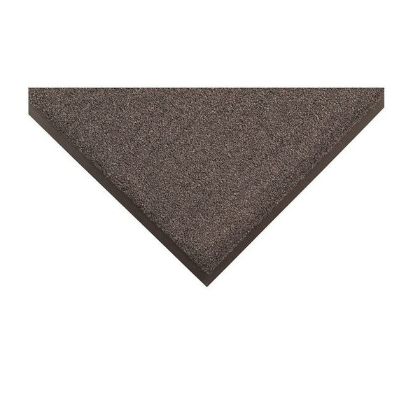 Entrance Mat, Polypropylene, 5/16 in Thick, Charcoal, 4 ft W x 10 ft L