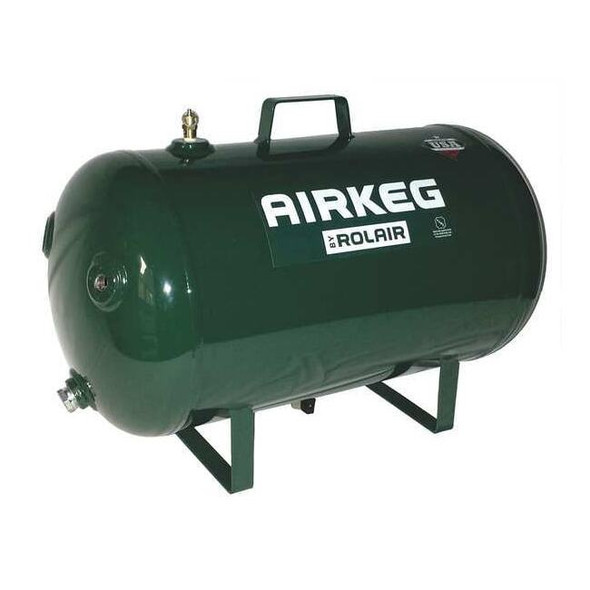 Rolair Air Tank, 10 Gal, 225 PSI, Horizontal AIRKEG2