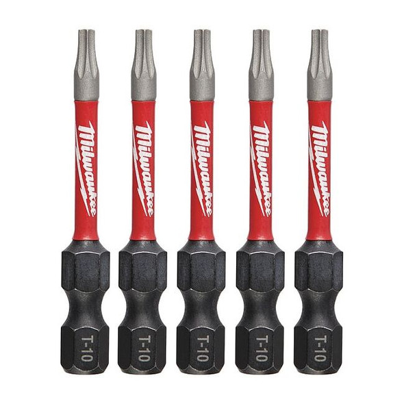 Milwaukee Tool DriverBit,L:2",BitSize:T10 48-32-4682