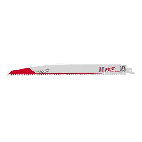 Milwaukee Tool 12" 5 TPI The Ax Sawzall  Blade (25 Pk) 48-00-8027
