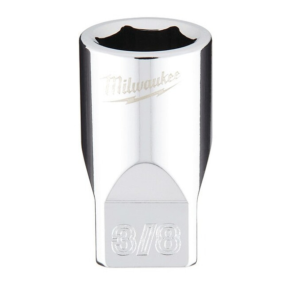 1/4 in. Drive 3/8 in. SAE 6-Point Socket with FOUR FLAT Sides