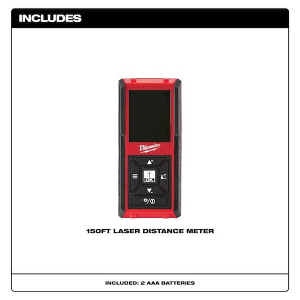Milwaukee Tool 150' Laser Distance Meter 48-22-9802