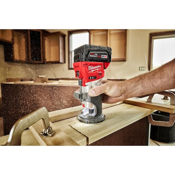 Milwaukee Tool M18 FUEL Compact Router, 18V, Cordless, Tool-Only 2723-20