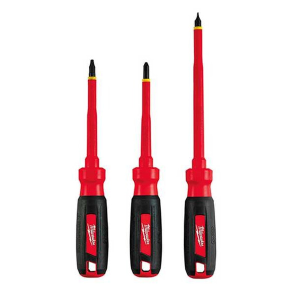 Milwaukee Tool 3 PC 1000V Insulated Screwdriver Set 48-22-2202