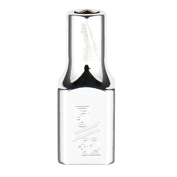 1/4 in. Drive 5/32 in. SAE 6-Point Socket with FOUR FLAT Sides