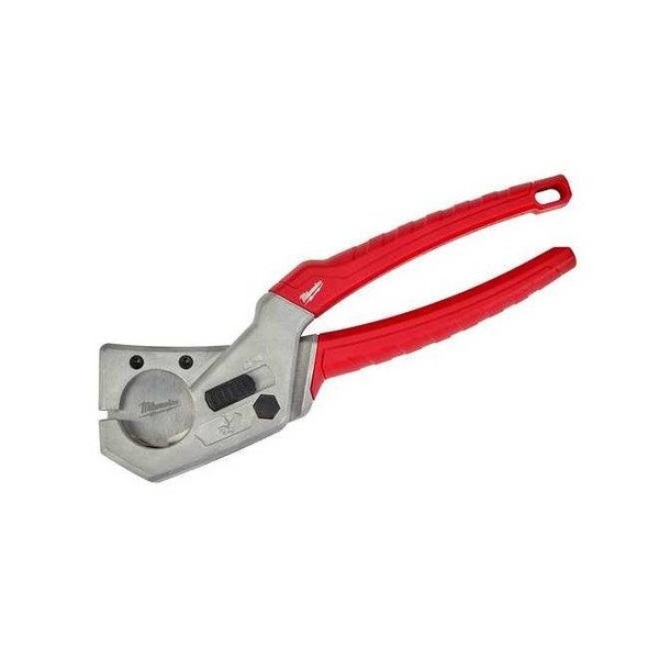 Lever Tubing Cutter for PEX, Plastic and Rubber, 1 in OD Cutting Cap, 9 in L