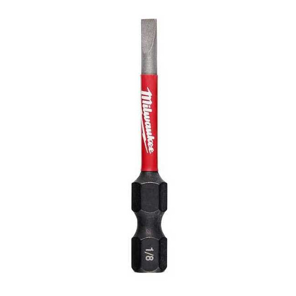 Milwaukee Tool Insert Bit,1/4",Slotted,6-8,2" 48-32-4916