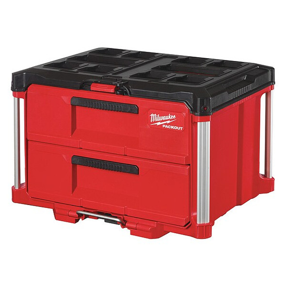 Milwaukee Tool Polymer,Tool Box,22 1/4 in 48-22-8442 Milwaukee Tool Polymer,Tool Box,22 1/4 in 48-22-8442