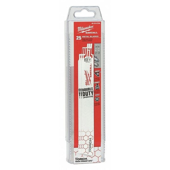 Milwaukee Tool 9" 18 TPI The Torch SAWZALL Blades (25 Pk) 48-00-8788