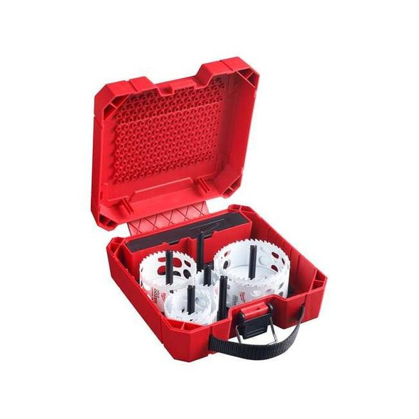 9 pc. HOLE DOZER with Carbide Teeth Large Diameter Hole Saw Kit