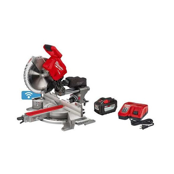 M18 FUEL 12 in. Dual Bevel Sliding Compound Miter Saw Kit
