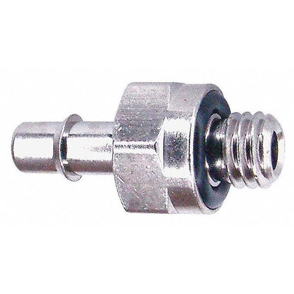 Pneumadyne 10-32 UNF x 1/8" Barb Brass Straight Male Connector EB30