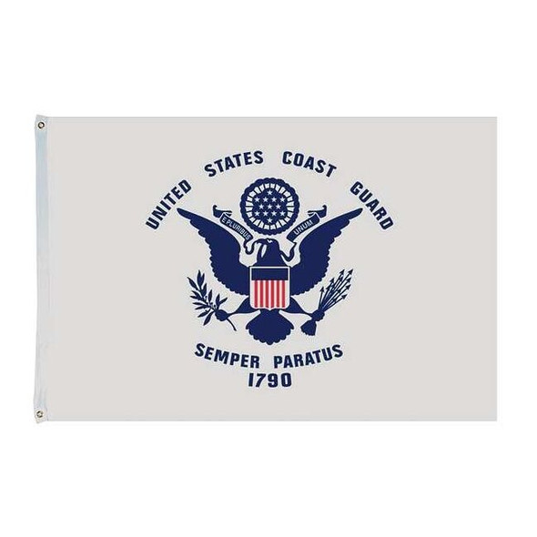 Annin Flagmakers US Coast Guard Flag,4x6 Ft,Nylon 439127