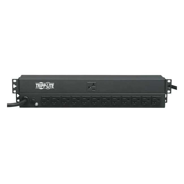 Tripp Lite PDU, Rack Mounted, 5-15R, L5-20P, 15 ft., Black PDU1220T