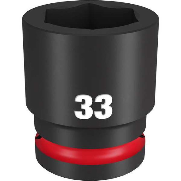 33mm SHOCKWAVE Impact Duty 3/4 in. Drive Standard 6 Point Impact Socket