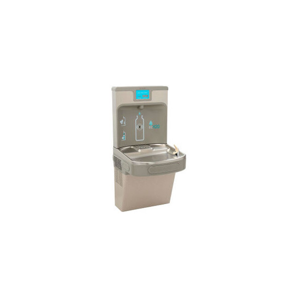 Elkay LZS8WSLP ezH2O Enhanced Bottle Filling Station Refrig. Filtered Light Gray