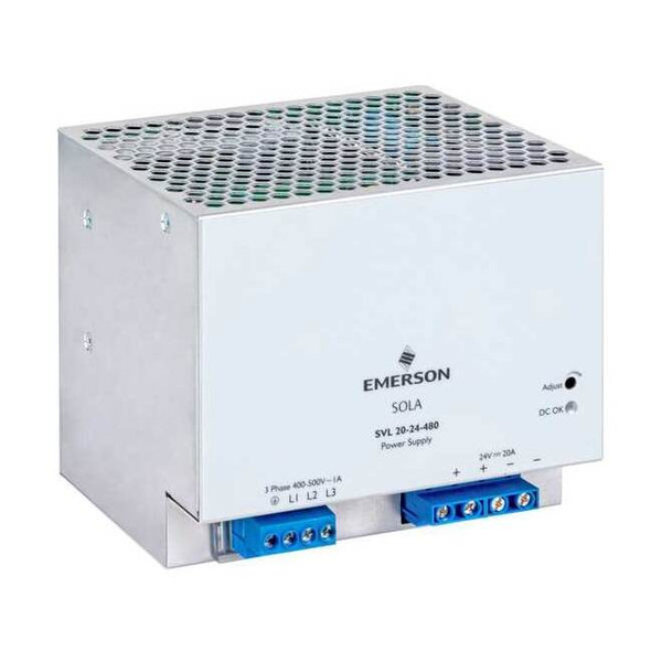 Solahd Din Rail Power Supply,20 A,480 W SVL2024480
