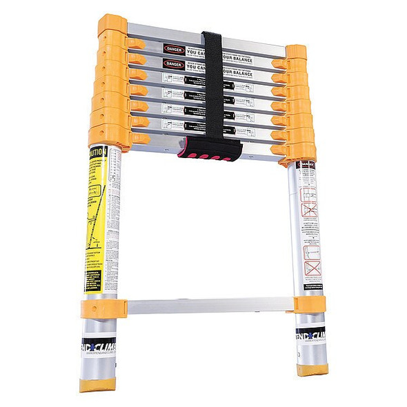 Xtend + Climb Aluminum Telescoping Extension Ladder, 250 lb Load Capacity 750P+