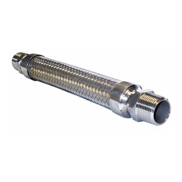 Hose Master 1-1/2" Dia x 36" L 321 SS Flexible Metal Hose GM150SHM360