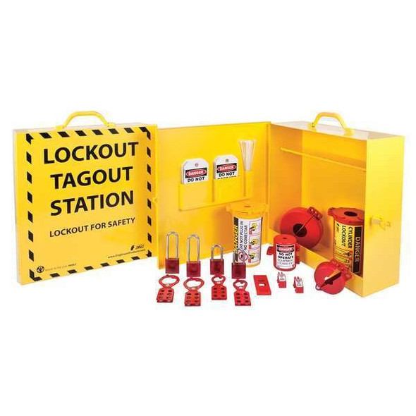 Zing Lockout Station, Filled, Electrical 2722