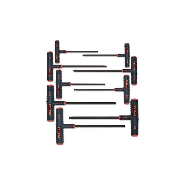 Power-T™ Ball-Hex Key Set, 9-Pc, Inch, 9 in Handle