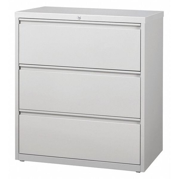 Hirsh Lateral File Cabinet,Light Gray 17635 Hirsh Lateral File Cabinet,Light Gray 17635