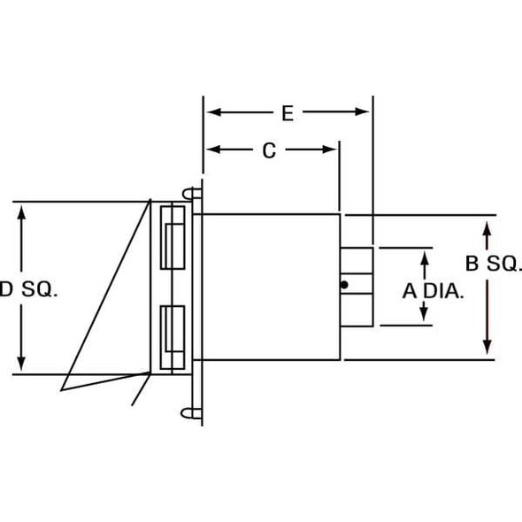 Tjernlund Products Hood,Vent,4 In VH1-4