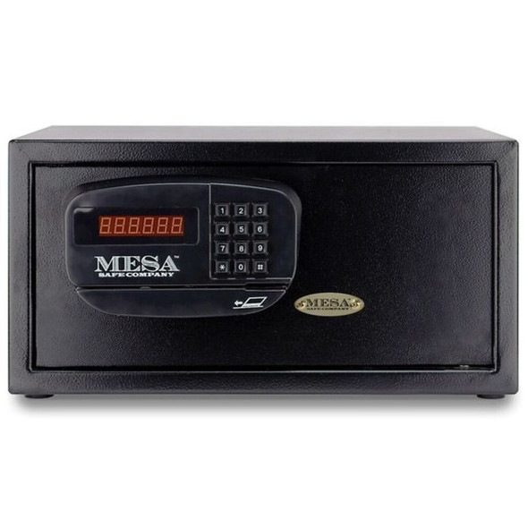Mesa Safe Co Hotel Safe, 1.2 cu ft, 35 lb, Electronic Lock MHRC916E-BLK