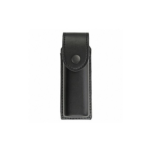 Heros Pride Pepper Spray Holster, Synthetic Leather, Black, M, Snap 1460PB