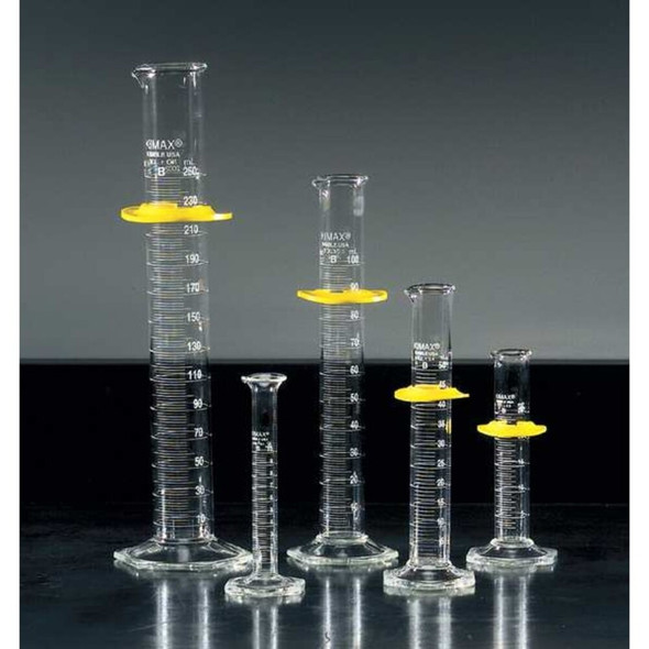 Kimble Chase Graduated Cylinders, Glass, Clear, PK5 20024-01
