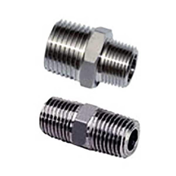 Legris Male Adapter,SS Pipe Fitting,1 1/4 in L 1821 14 14 Legris Male Adapter,SS Pipe Fitting,1 1/4 in L 1821 14 14