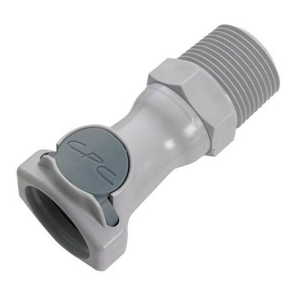 Colder Straight,Polypropylene,MNPT1/2",MNPT1/2" HFCD10812