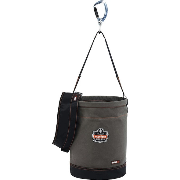 Ergodyne Bucket Bag, Gray, Canvas, 0 Pockets 5940T