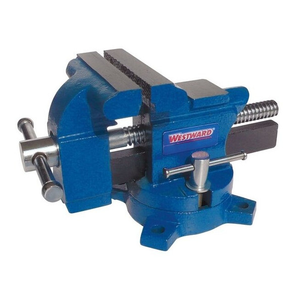 Westward 3-1/2" Standard Duty Combination Vise with Swivel Base 10D702