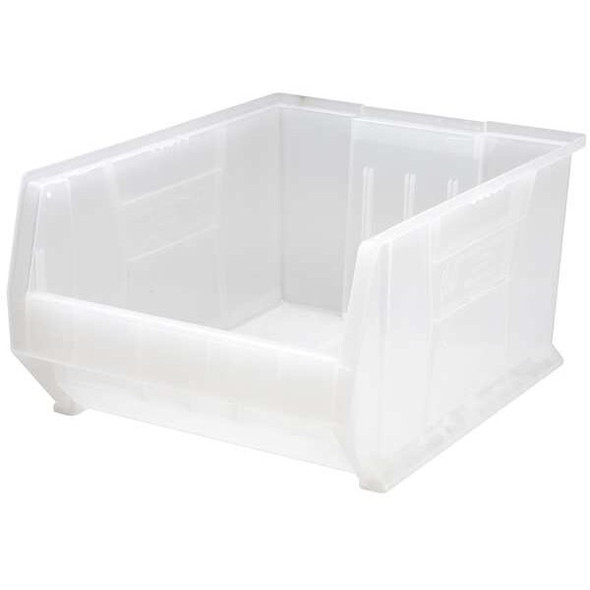 Quantum Storage Systems Bin, 23.875 in L, 18.25 in W, Plastic QUS955CL