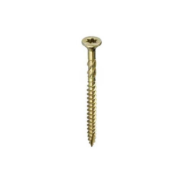 Deck Screw, #9 x 2-1/2 in, Steel, Flat Head, Torx Drive, 575 PK