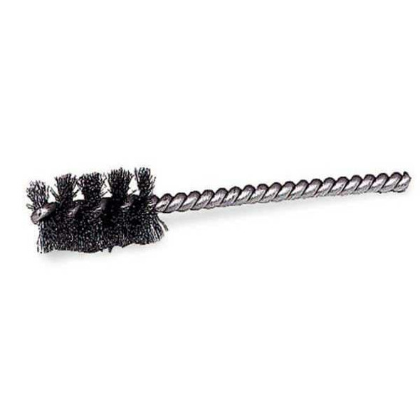 Weiler Single Spiral Tube Brush,Power,1"dia. 91017