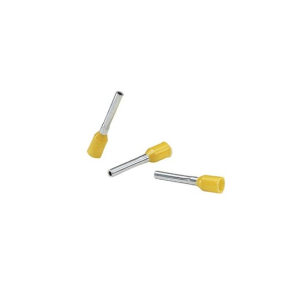Panduit Ferrule,Tin,Copper,6 AWG,PK100 FSD84-18-C