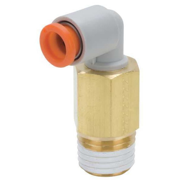 Smc Extended Male Elbow,90 Deg,3/16 in. KQ2W05-34AS Smc Extended Male Elbow,90 Deg,3/16 in. KQ2W05-34AS