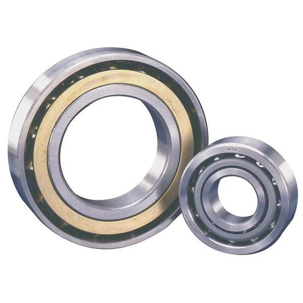 Ntn Angular Bearing,40 Deg,30mm Bore,62mm OD 7206BG